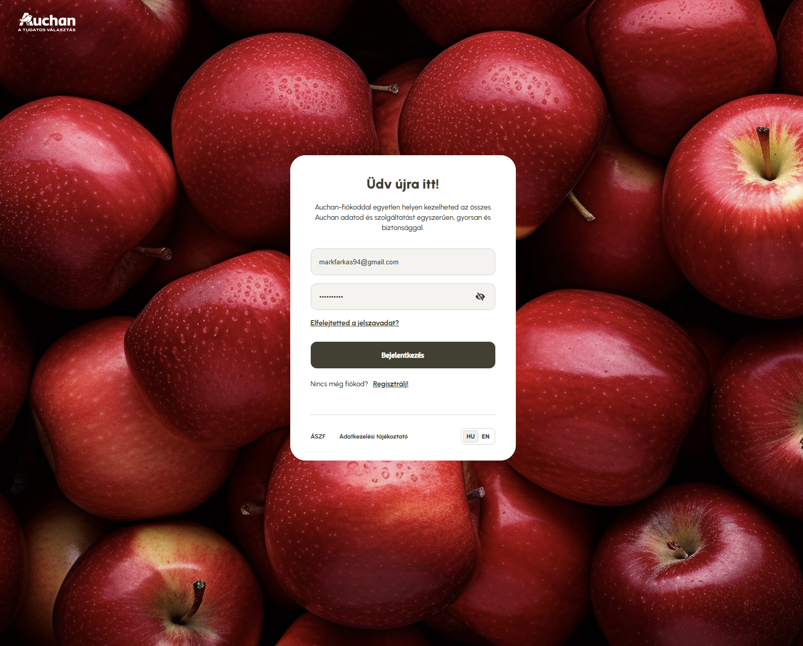 Auchan Login